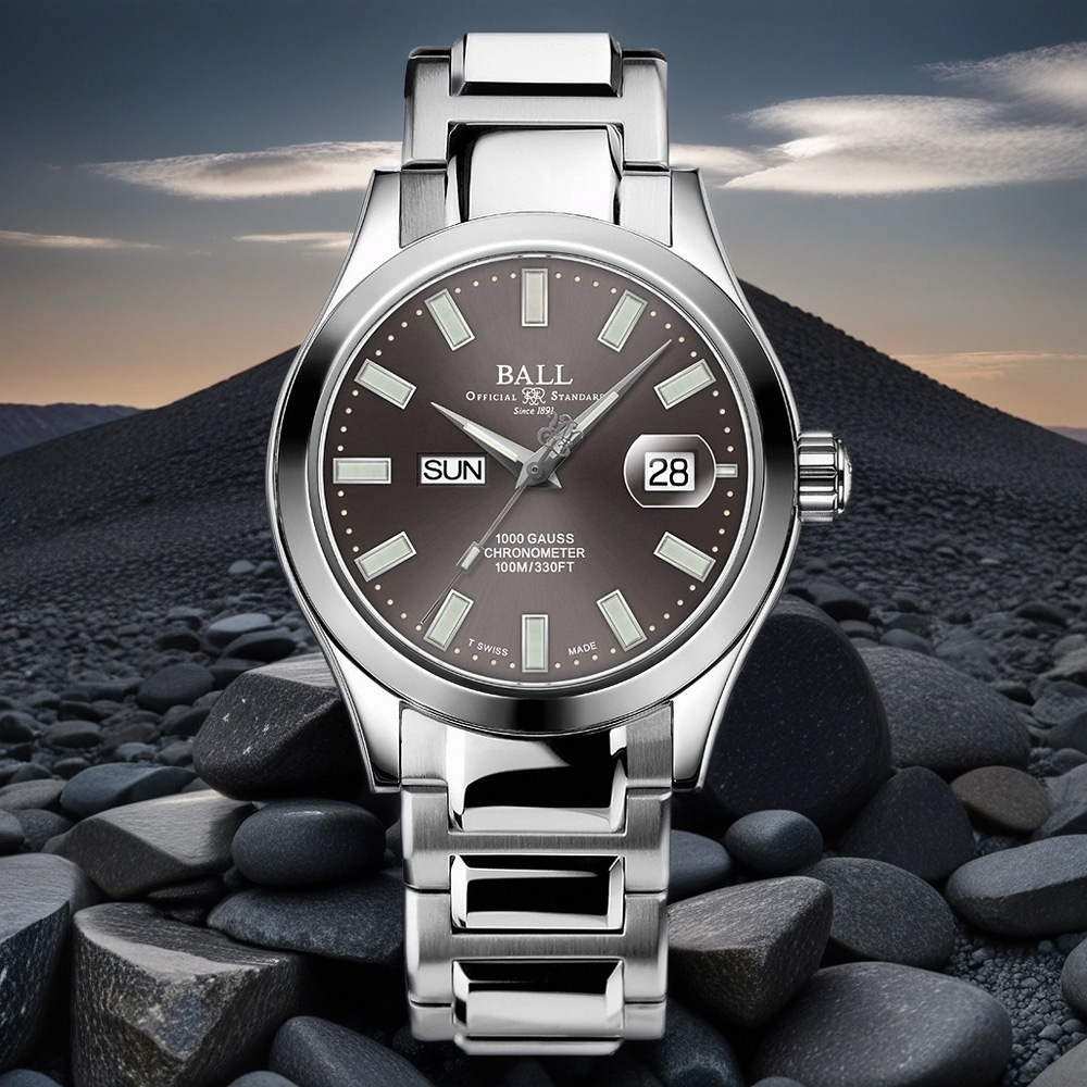 BALL 波爾 Engineer III 系列 天文台認證機械腕錶 開學換新季 送禮推薦-40mm NM9036C-S1C-GY