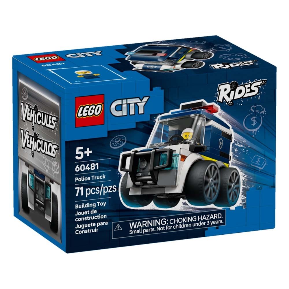 樂高LEGO 城市系列 - 60481 Rides－警用卡車