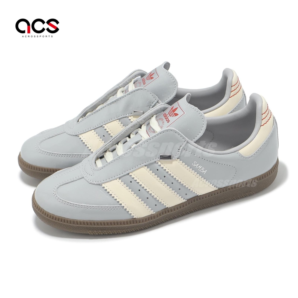 adidas 德訓鞋 Samba OG 男鞋 女鞋 銀 白 復古 休閒鞋 愛迪達 JQ0012