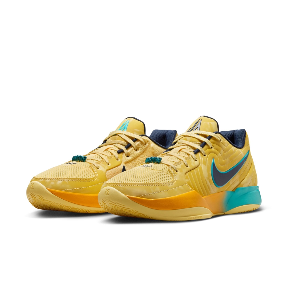 NIKE JA 2 EP 男籃球鞋實戰緩震包覆耐磨運動鞋黃綠-FD7327700 | 籃球鞋