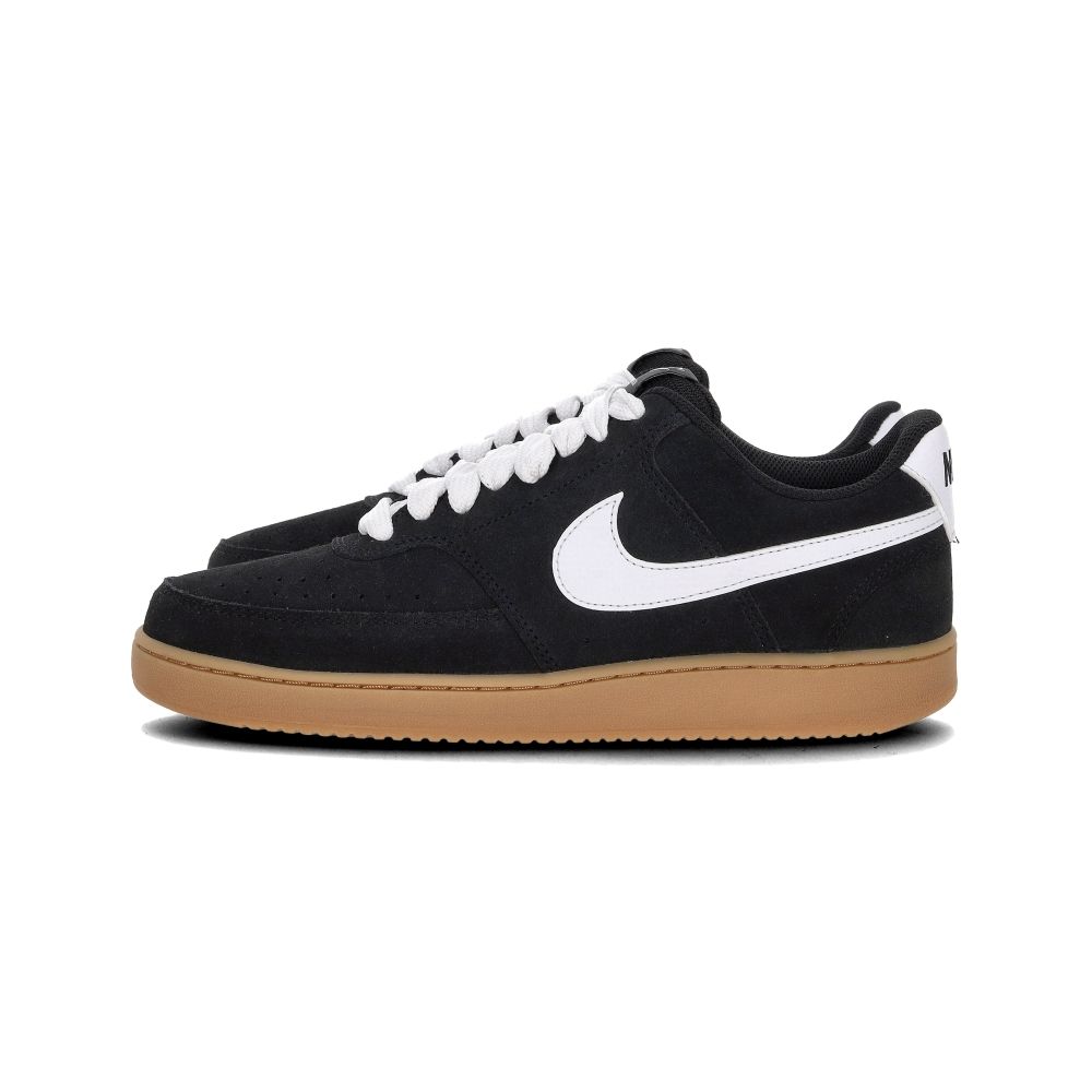 Nike Court Vision Lo Fl 運動鞋 男鞋 休閒鞋 黑色 麂皮 焦糖底 IO7727-001