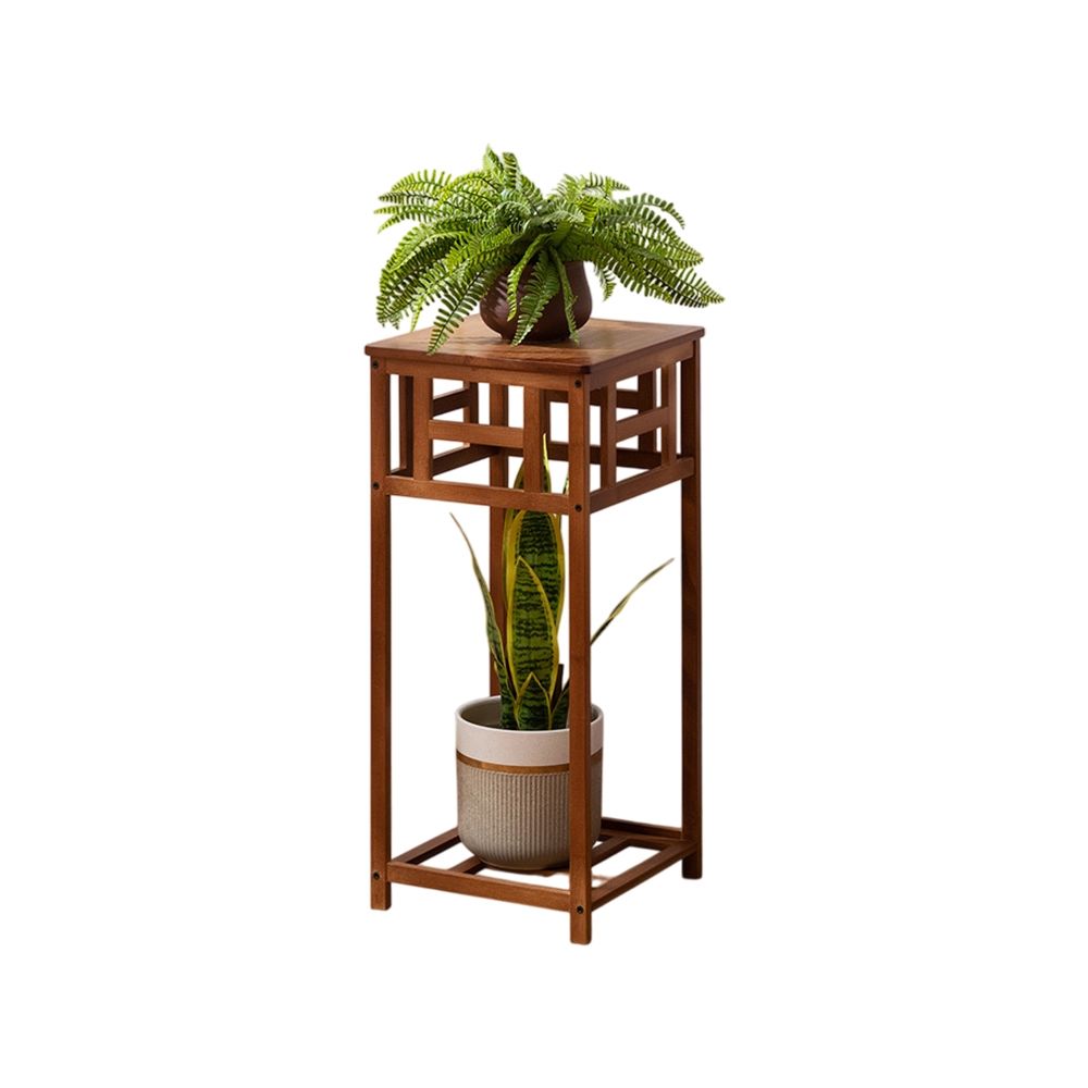 和庭　高級華台　花台 HappyLife】楠竹復古中式花台67公分高Y12388 | 長30-59cm