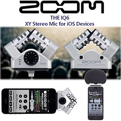 ZOOM iQ6 行動麥克風 寬廣音場 忠實紀錄精彩時刻！