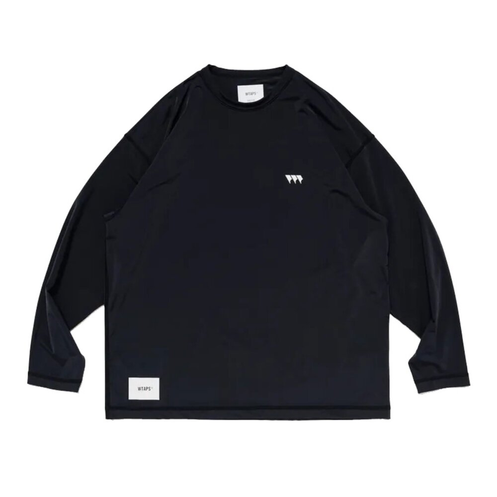Wtaps Dcpn / Ls / Nlpl. Cordura Black 黑色長袖T 抗撕裂涼感251ATDT