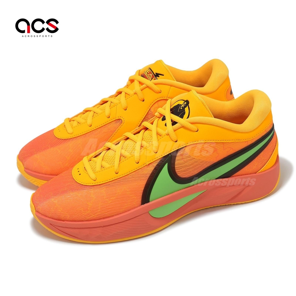 Nike 籃球鞋Giannis Freak 6 EP 萬聖節字母哥黃綠Fright Night FJ7807
