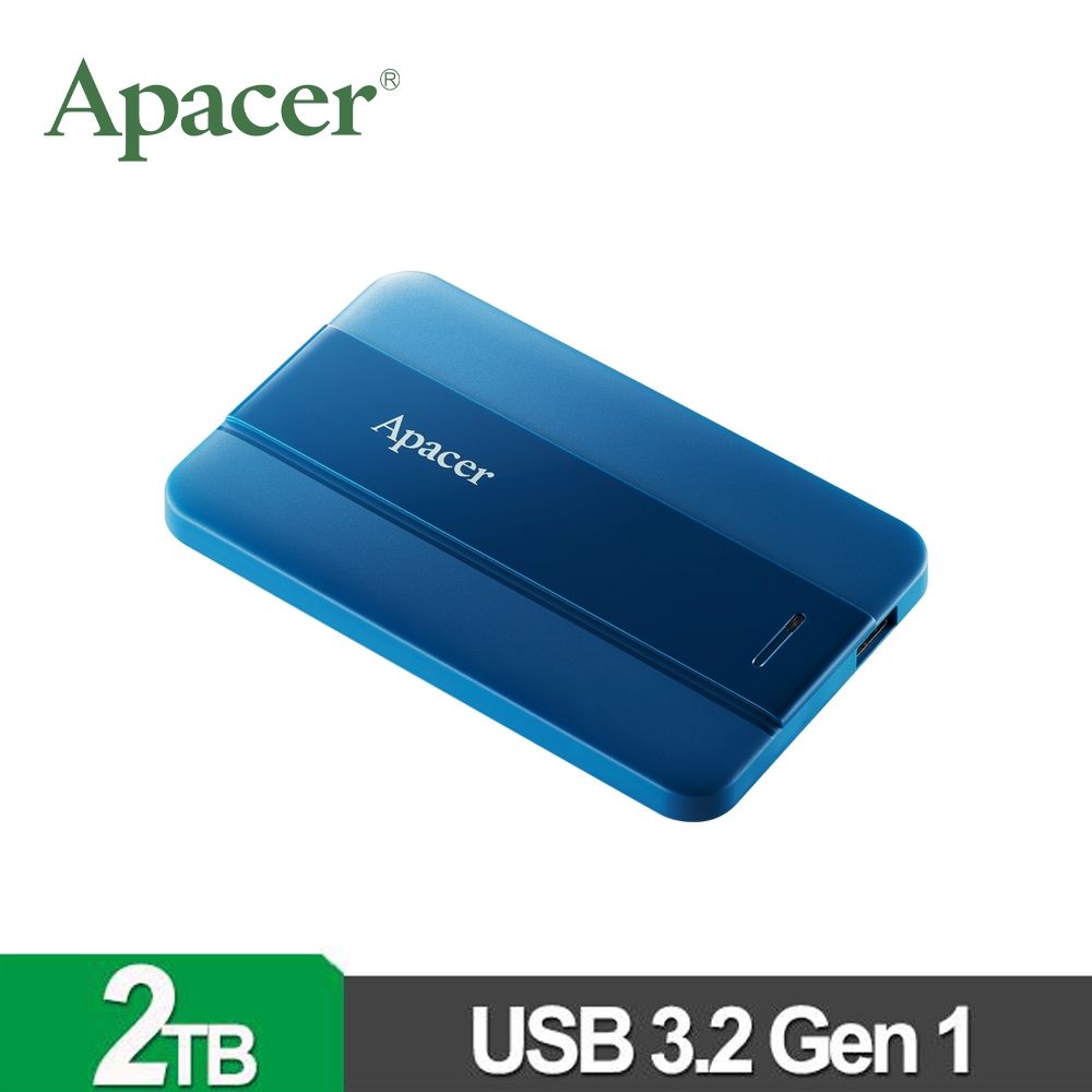 宇瞻 Apacer AC237 2TB (活力藍) 2.5吋行動硬碟