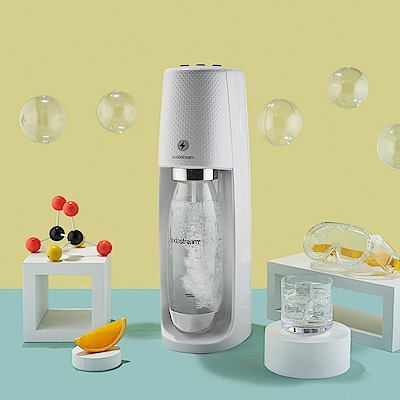福利品-旋轉機型】Sodastream 電動式氣泡水機Spirit One Touch (兩色可