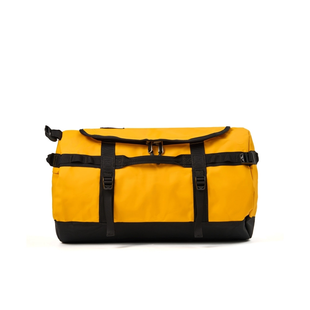 The North Face TNF 北面 北臉 男女款 背提兩用休閒旅行包-黃色 BASE CAMP DUFFEL - S -NF0A52ST4WP