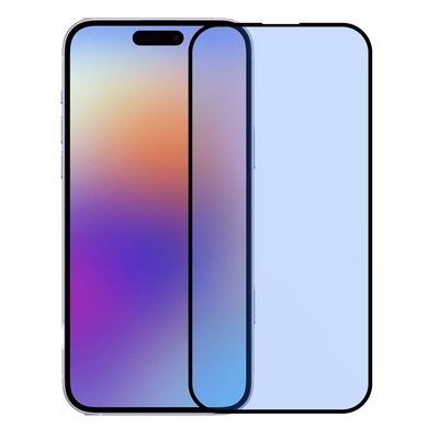 Metal-Slim Apple iPhone 16 Plus 0.3mm 抗藍光全滿版9H鋼化玻璃貼
