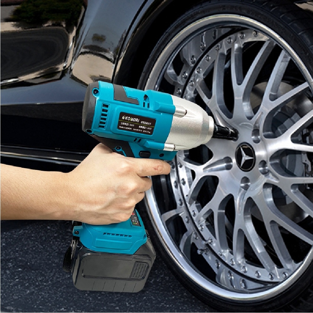 Komori 森森機具】無刷電動扳手(2電1充)-雙B輪胎拆汽車輪胎電動扳手大風炮大扭力衝擊扳手無刷板手| 電動板手| Yahoo購物中心