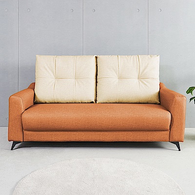 時尚屋 台灣製波士頓三人座中鋼彈簧貓抓皮沙發 免運免組(共10色)