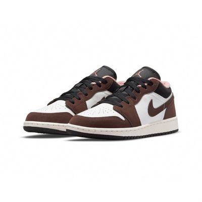 Nike Air Jordan 1 Low Mocha 摩卡 白棕 休閒鞋 大童鞋 DM0589-200