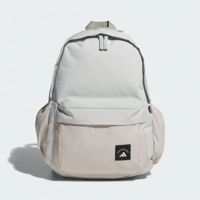Adidas Mh Material Bp [KC0264] 後背包 戶外 運動 休閒 灰 米