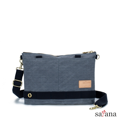 【satana】Soldier 趣遊戶外斜揹包-靜謐灰-SOS2921-730