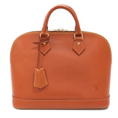 LOUIS VUITTON路易威登 【Louis Vuitton 路易威登 】M85394 經典ALMA系列素面變色皮革手提包(絕版展示品)