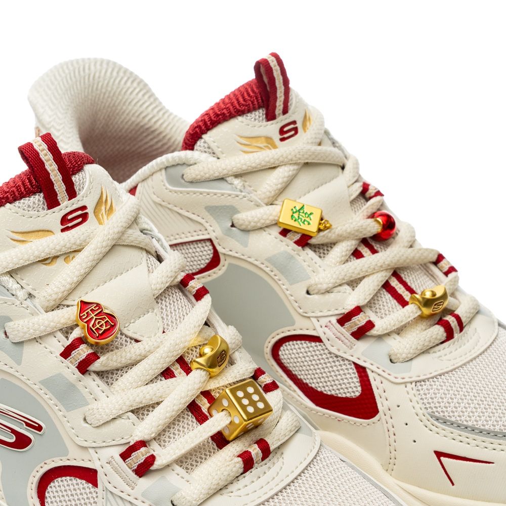 SKECHERS 男鞋休閒系列2026年飛馬奔騰限定版瞬穿舒適科技D'LITES 5.0