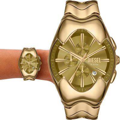 DIESEL Mercurial Metamorph 大錶徑三眼計時手錶 生日慶盛典 送禮首選-45x56mm DZ4681