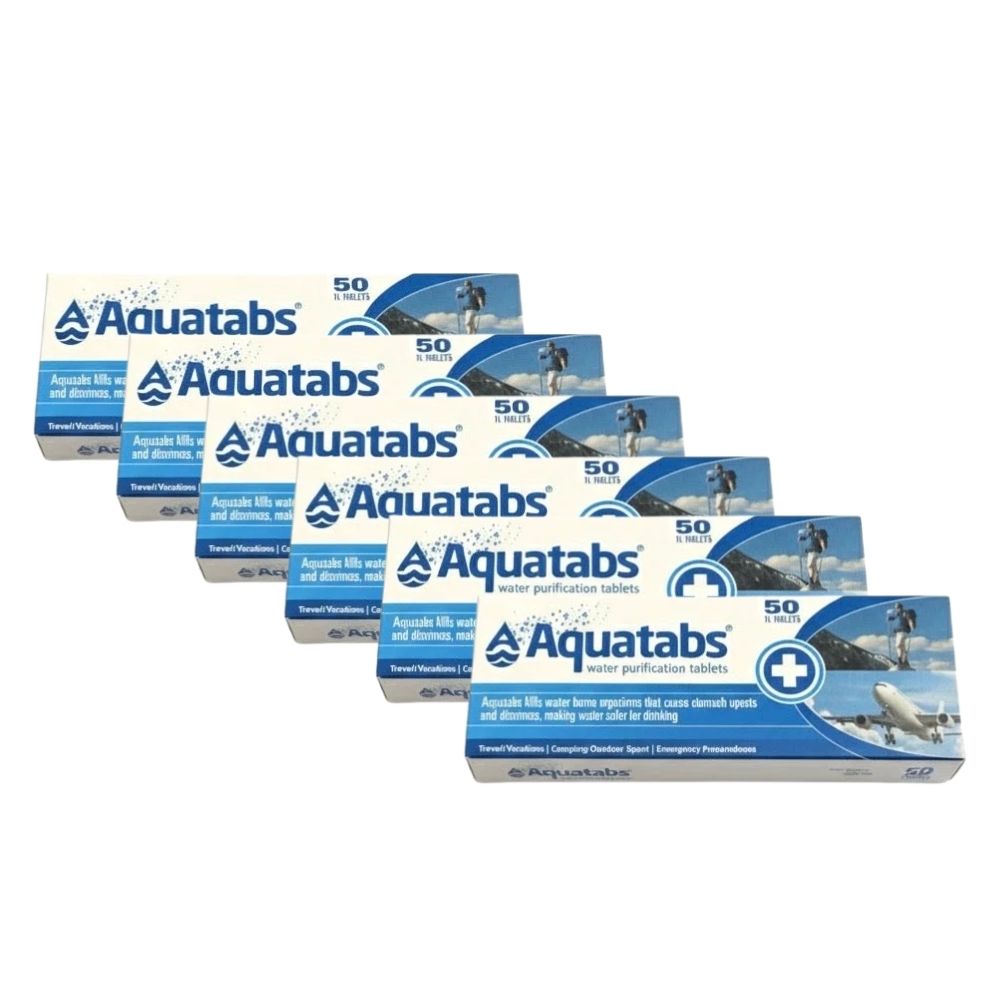Aquatabs 淨水錠 50 Tablets 六入組 AQ-401041-6
