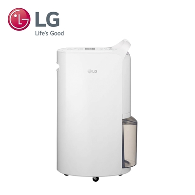LG樂金 LG 樂金 PuriCar UV抑菌 WiFi變頻除濕機-白/18公升 MD181QWE0
