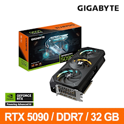 技嘉GIGABYTE GeForce RTX 5090 GAMING OC 32G 顯示卡RTX5090 | RTX