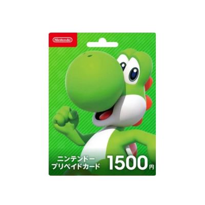 【Nintendo 任天堂】Switch 日本 eShop Nintendo 預付序號 JPY 1500