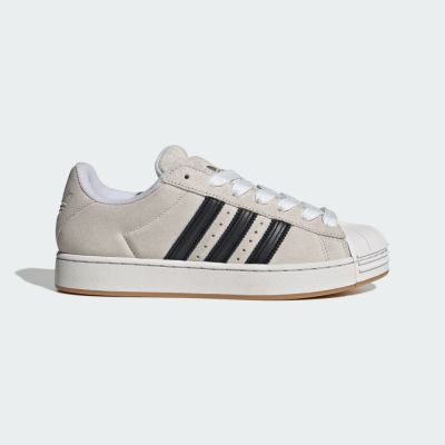 Adidas 愛迪達 Superstar ST [KI3511] 男女 休閒鞋 復古 麂皮 流行 米灰