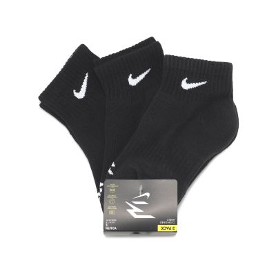 Nike 休閒童襪 Cushioned Ankle 大童 黑 短襪 襪子 N32533033GS-002