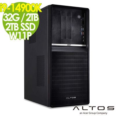 Acer 宏碁 Altos P130F9 商用工作站 (i9-14900K/32G/2TB+2TB SSD/W11P)