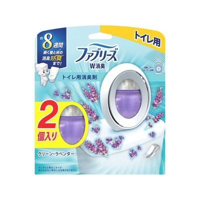 Febreze風倍清 廁所消臭劑 6.3mlx2入/盒 浴廁防霉 抗菌除臭劑 空氣清新劑 芳香劑 長效芳香