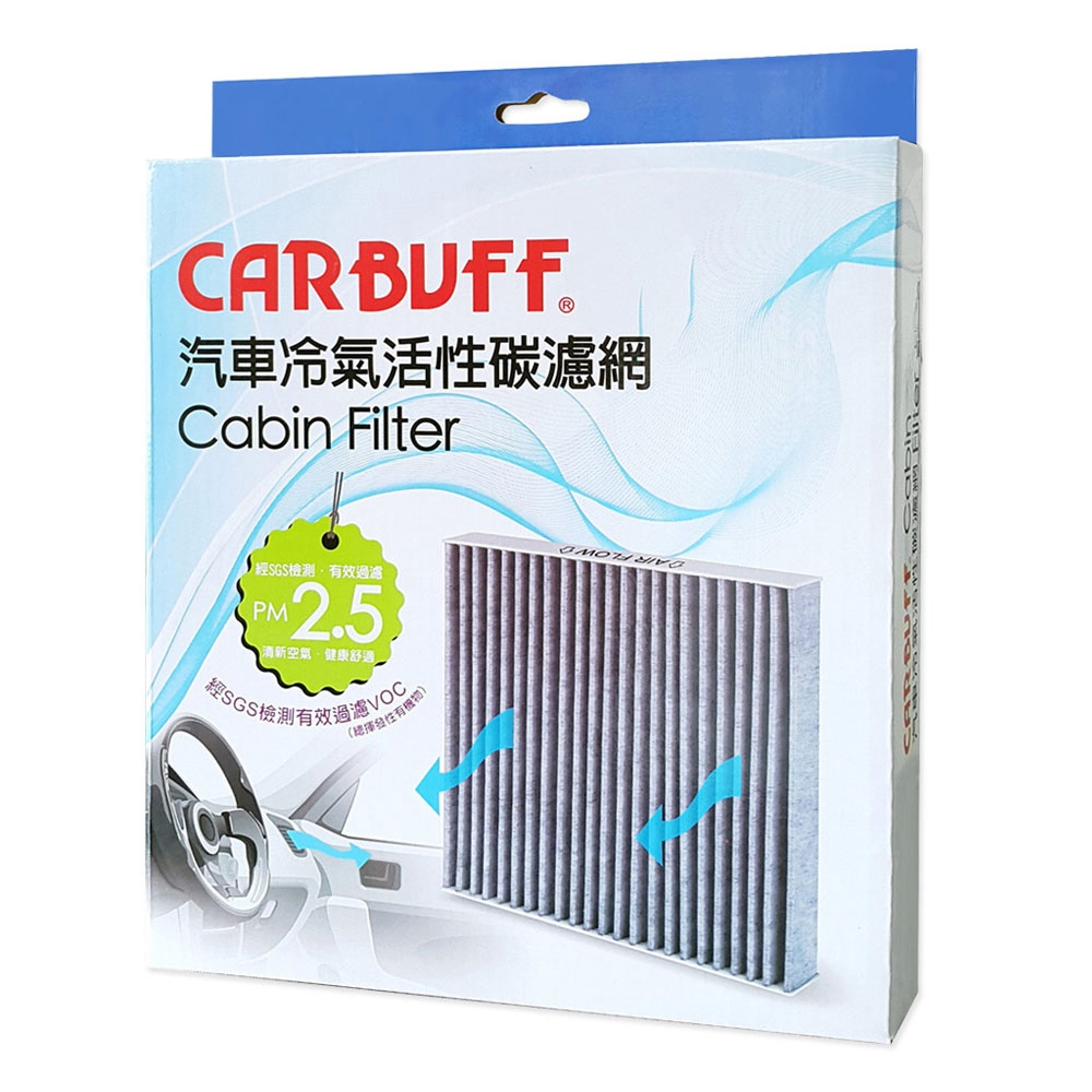 CARBUFF 汽車冷氣活性碳濾網 Mini Countryman 三代/U25 (2024/03~) 適用