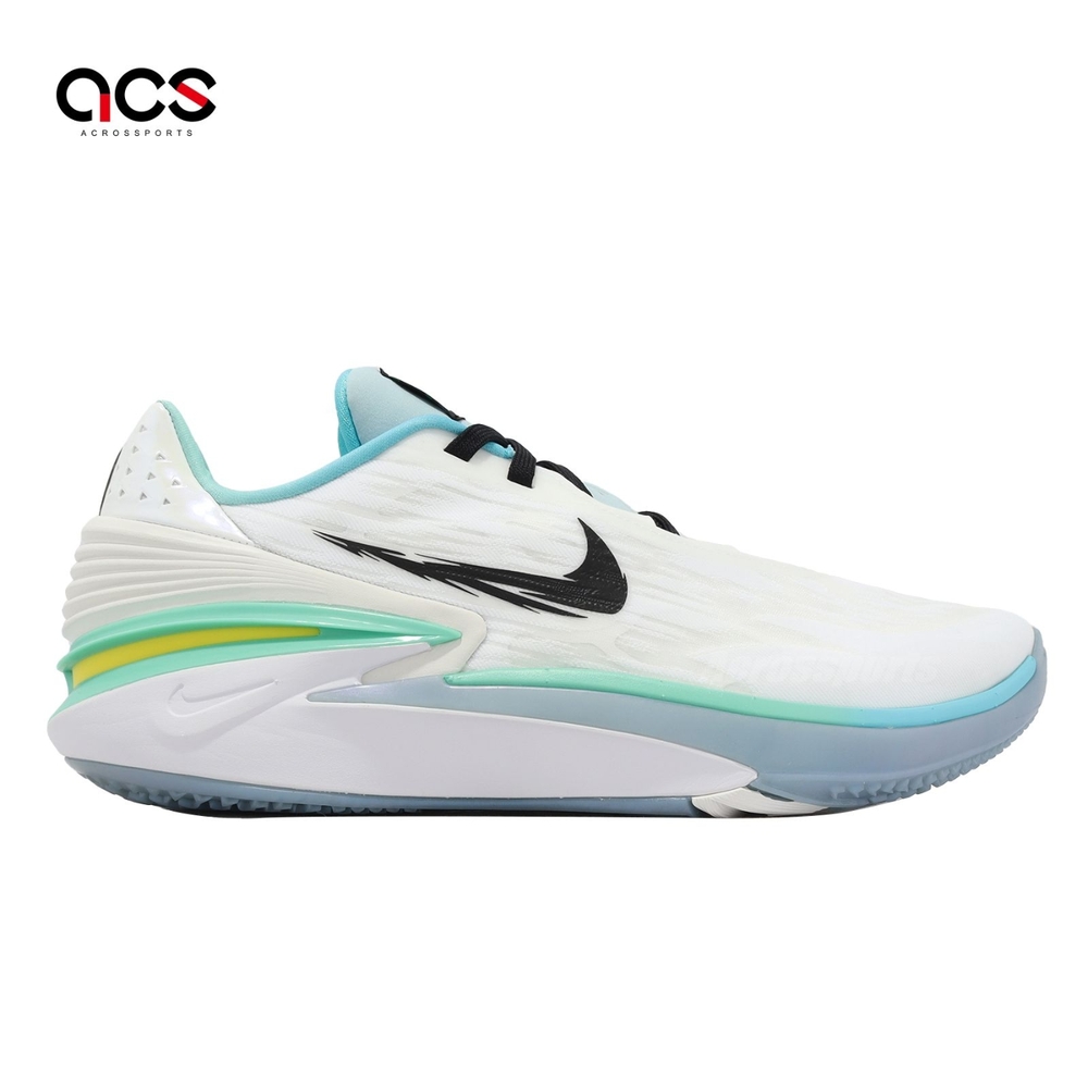 新品 NIKE AIR ZOOM G.T. CUT2 白 27cm Nike 籃球鞋Air Zoom G T Cut 2 EP 白藍男鞋Unlock Your Space FJ7063