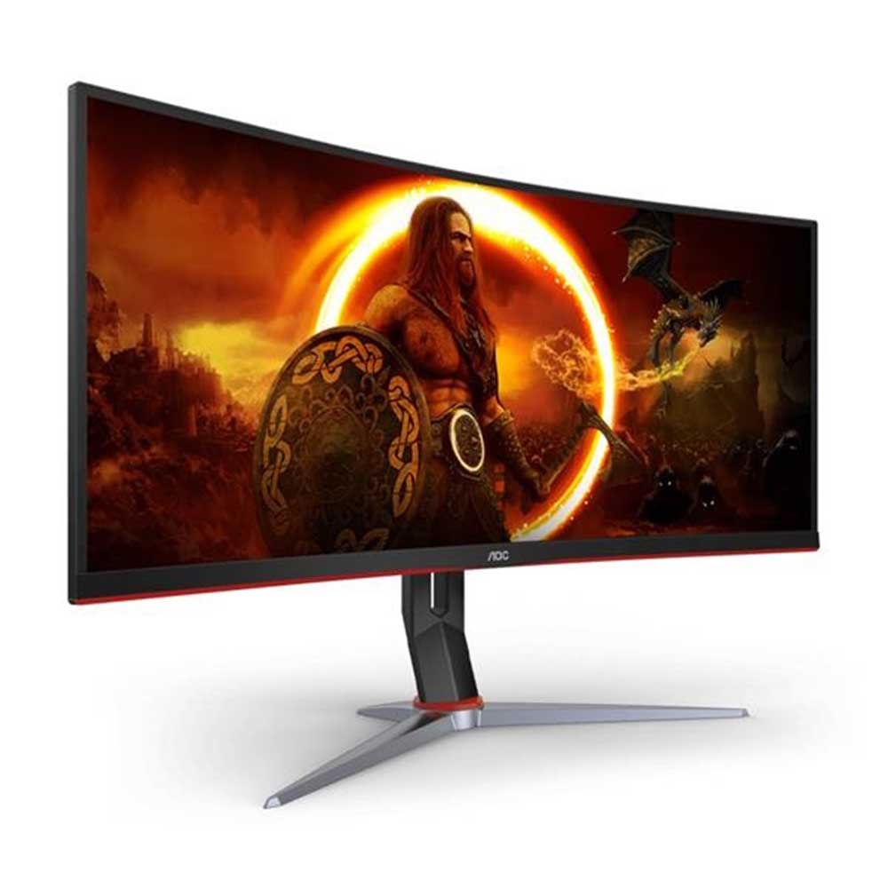 AOC 73インチ 曲面モニター 1500R AOC CU34G2XP 34型VA 2K 180Hz 1500R曲面電競螢幕(Display HDR/HMDI/DP