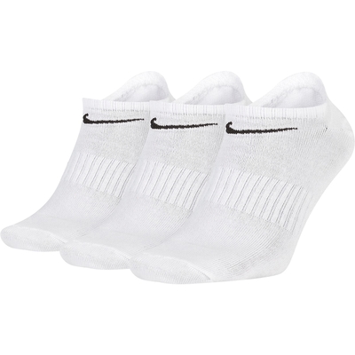 NIKE 襪子 低筒襪 運動襪 9雙組 U NK EVERYDAY LTWT NS 3PR 白 SX7678-100 (2953)