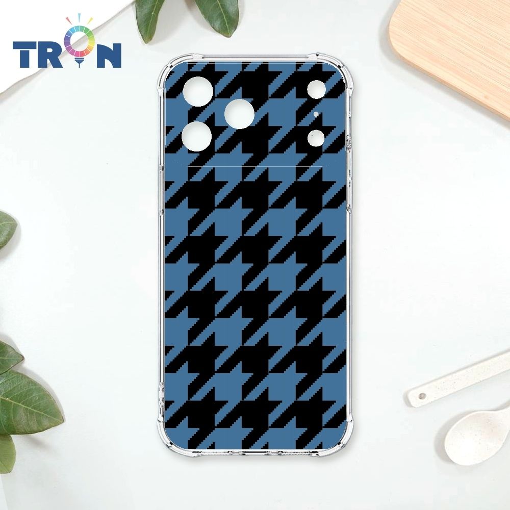 TRON OPPO Reno 15 千鳥紋-1 四角防摔 軟殼 手機殼