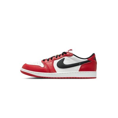 Air Jordan 1 Low OG Chicago 2025 芝加哥公牛 黑紅白 男鞋 HQ6998-600