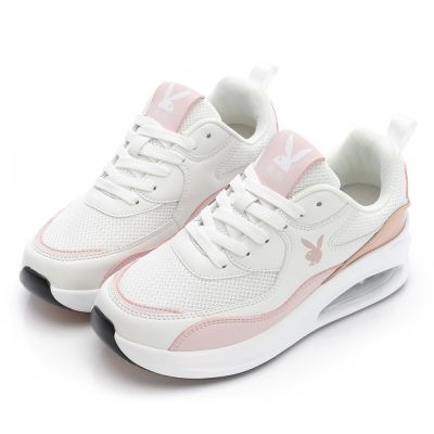 PLAYBOY FANTACY 漂浮輕彈力氣墊鞋-PY1651白粉