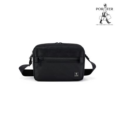 PORTER INTERNATIONAL - 城市行者YOUNGSTER斜背包(S) - 黑