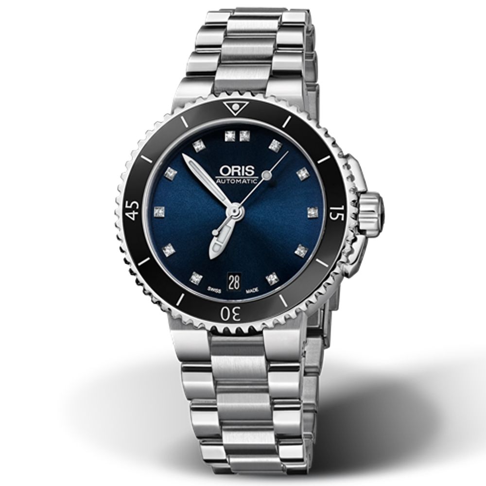 ORIS豪利時 Aquis系列 潛水機械腕錶 36mm/0173376524195-0781801P
