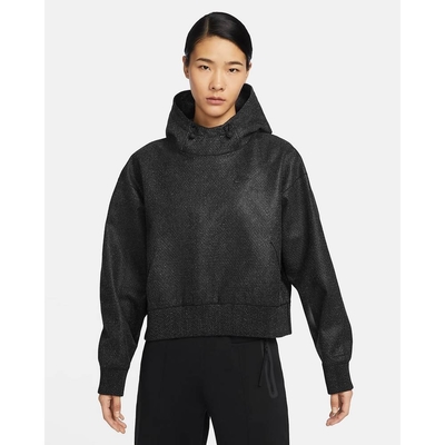 NIKE AS W NSW TP TFADV OS HDY NKFWD 女連帽上衣-黑-FN0297060