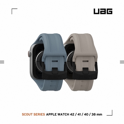 UAG Apple Watch 38/40/41/42(S10/11)mm 潮流矽膠錶帶