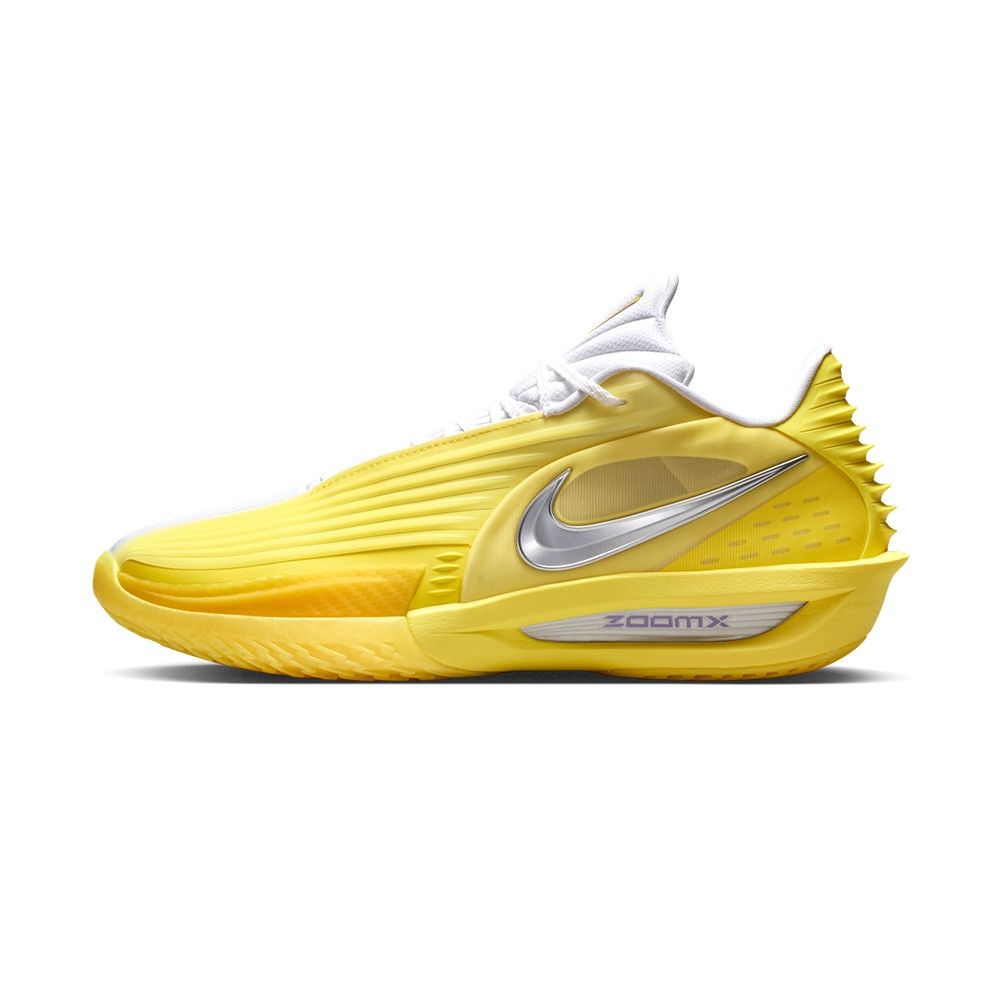Nike G.T. CUT 3 Turbo EP 男鞋白紫黃色湖人隊緩震支撐實戰籃球鞋