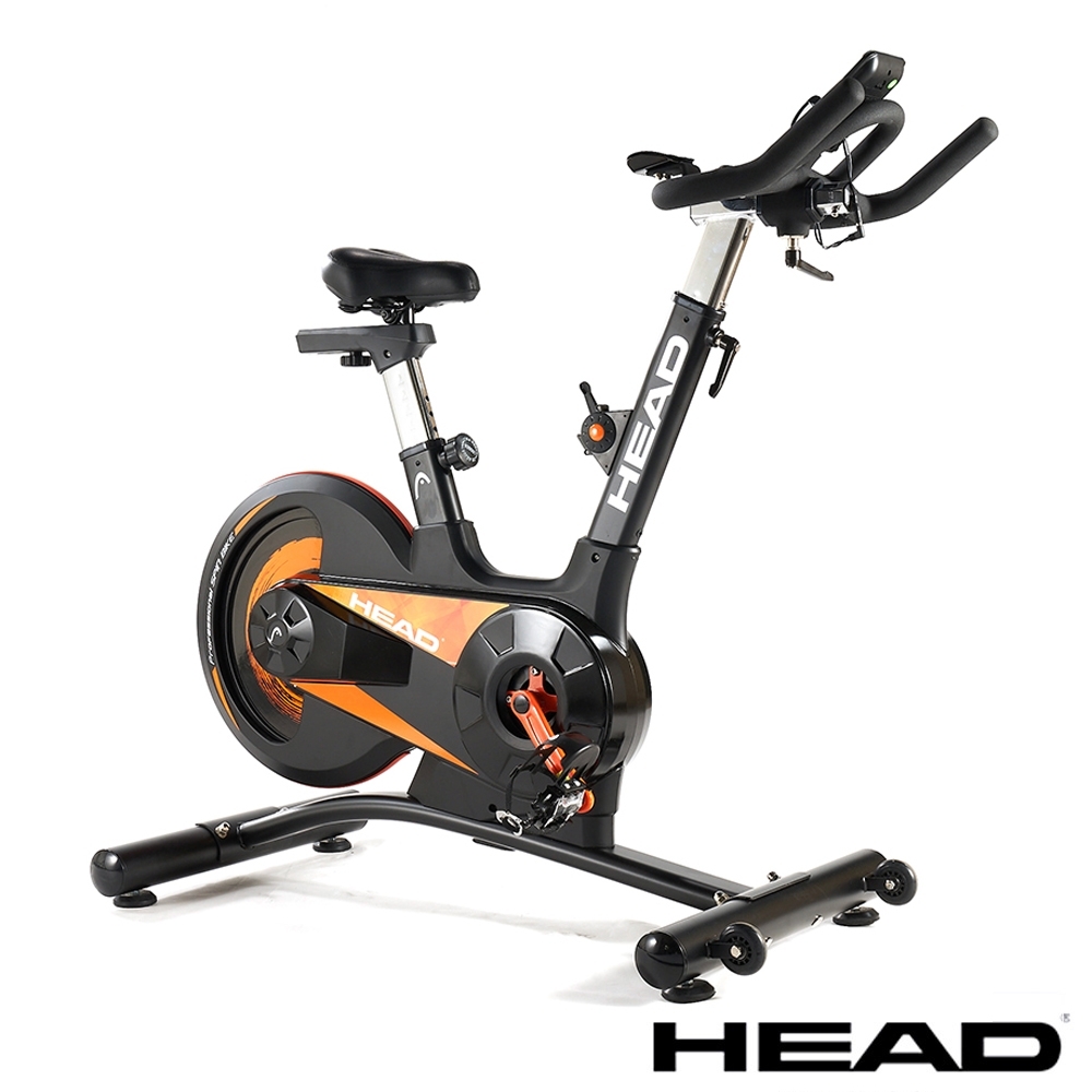 HEAD 後驅磁控飛輪車-H796 13段阻力 靜音皮帶 運動app連結 汗水防護