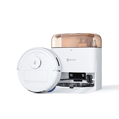 【ECOVACS科沃斯】全新 DEEBOT mini 全能掃拖機器人(超小機身/全能基站/毛髮不纏繞/靜音清潔）