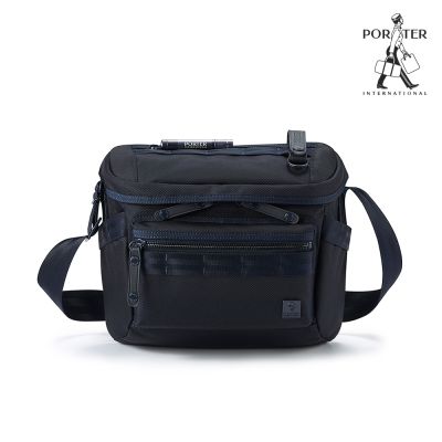 PORTER INTERNATIONAL - 自信經典NEW HEAT斜背包(S) - 深藍