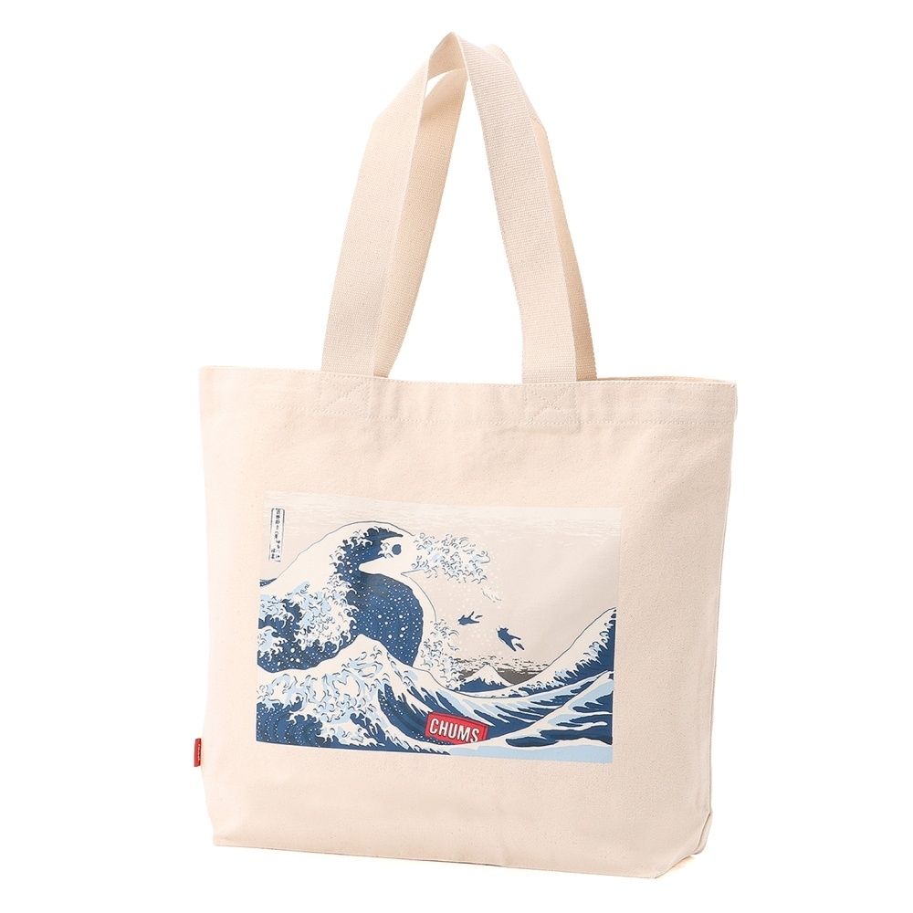 CHUMS × 葛飾北齋 浪裏 Tote Bag 男女 托特包 CH6041550000