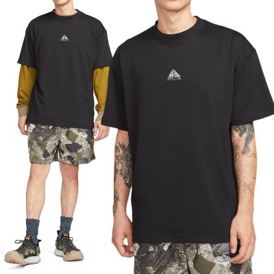 Nike AS NRG ACG SS Tee LBR Lungs 男款 黑色 運動 休閒 短袖 DQ1816-011