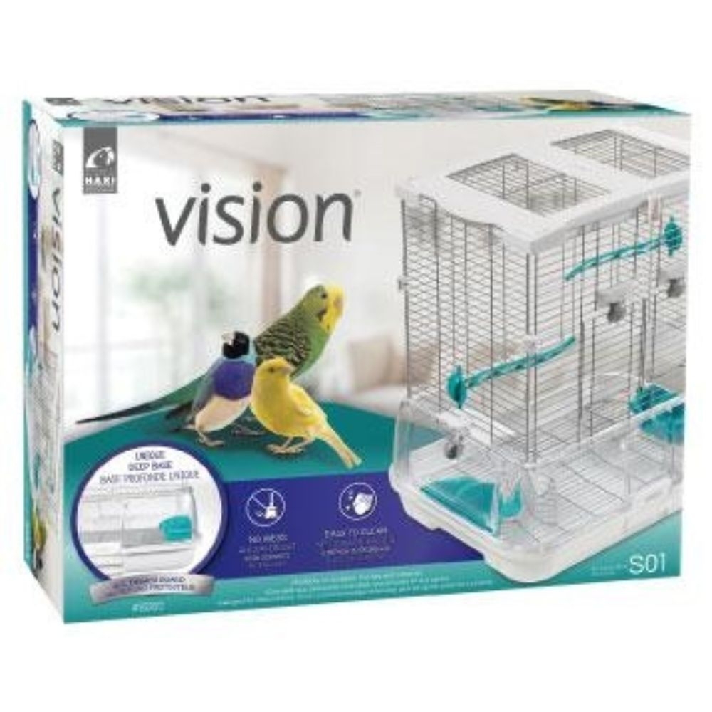 加拿大HAGEN VISION深基底易潔鳥籠S01 (83200) | 鳥類飼料/鳥類用品