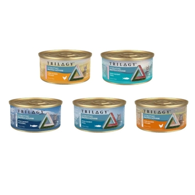 TRILOGY奇境 無穀慕斯主食罐85g x24入組 幼貓/成貓