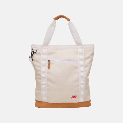 New Balance 紐巴倫 Legacy Icon Tote Bag [LAB51505LIN] 托特包 肩背 米白