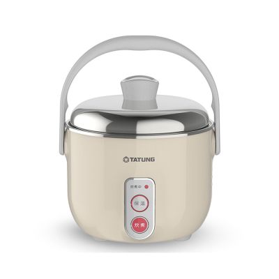TATUNG大同 220V異電壓 3人份奶茶色不鏽鋼配件電鍋 /台 TAC-03D-DV2BI